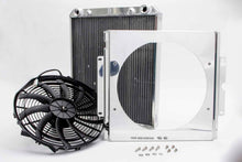 Load image into Gallery viewer, Dragster Radiator w/ Fan and Shroud