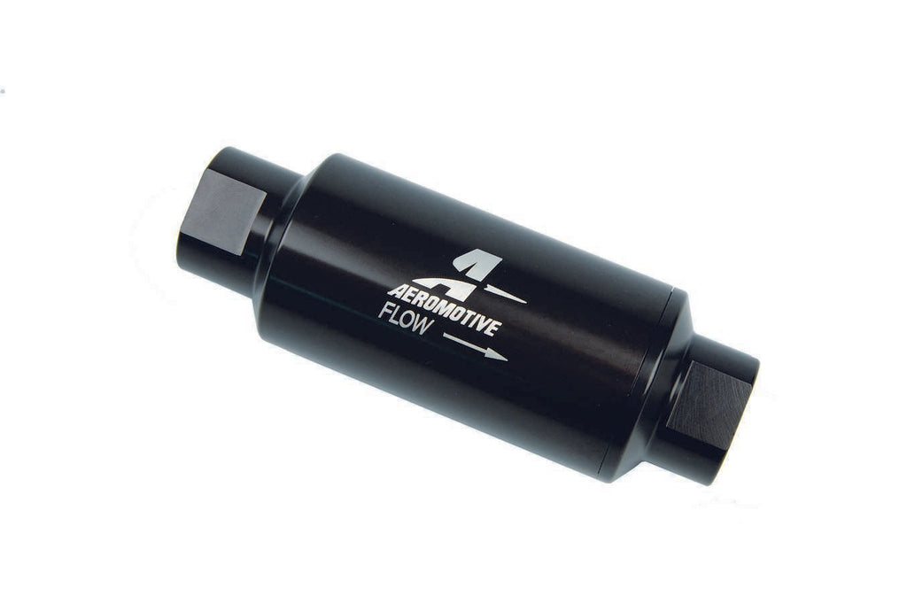 Inline Fuel Filter - 10 Micron- Black