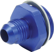 Load image into Gallery viewer, Carb Fitting w/washer 7/8-20 to -6 Male Blue