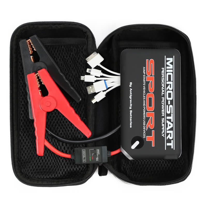 Micro Start Sport Jump Starter 1 Port w/Case