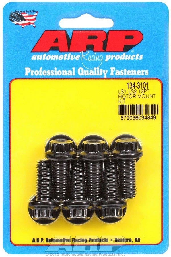 Motor Mount Bolt Kit 12pt. LS1/LS2