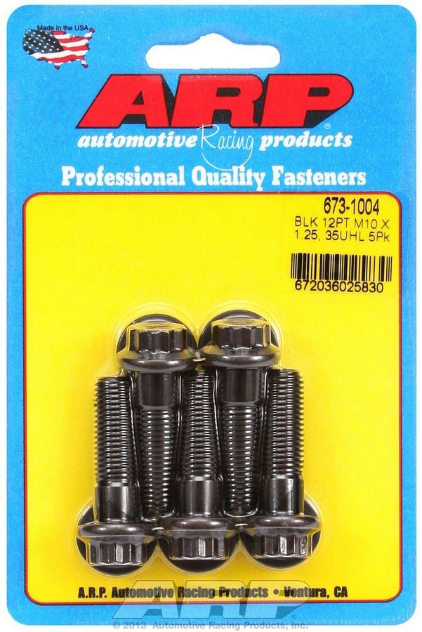 Bolt Kit - 12pt (5pk) 10mm x 1.25 x 35mm