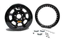 Load image into Gallery viewer, 13x8 2in. 4.50 Black Beadlock Wheel