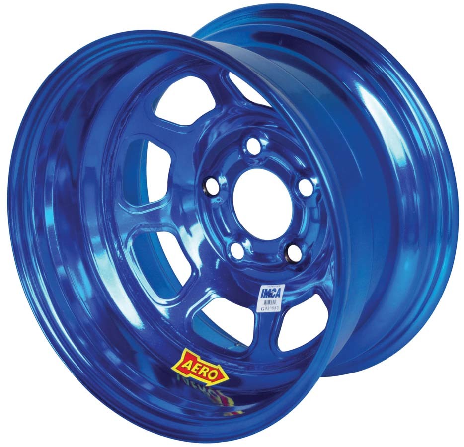 15x8 3in 5.00 Blue Chrome