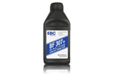 1 liter of highly refined DOT-4 racing brake fluid.