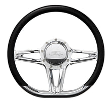 Load image into Gallery viewer, Steering Wheel 14in D-Shape Victory Polished