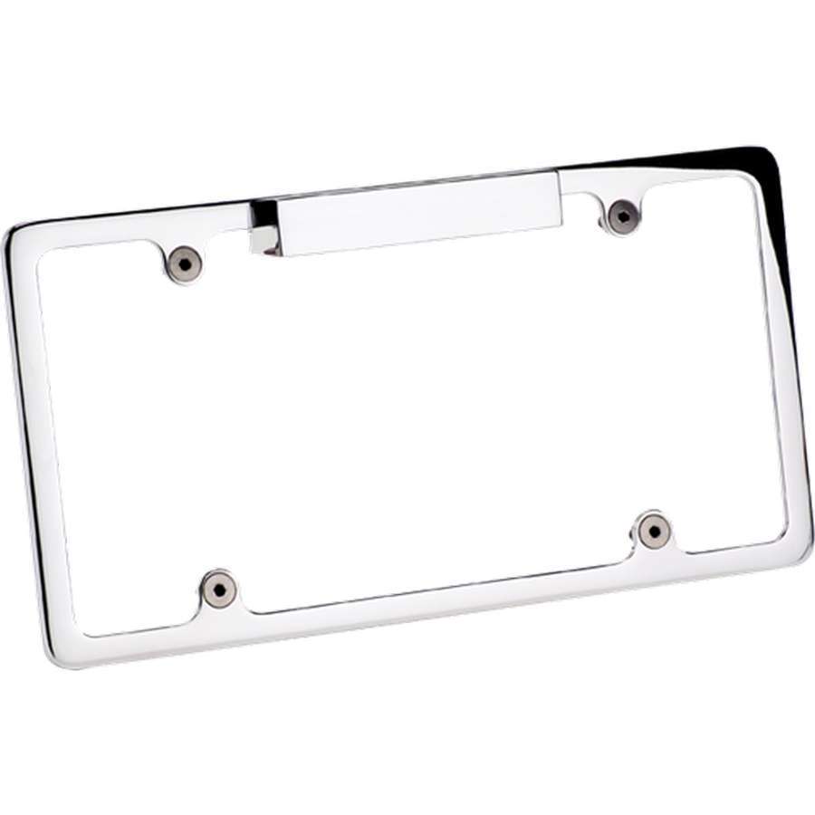 License Frame Lighted- Polished