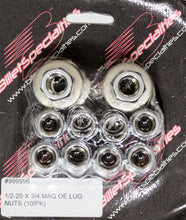 Load image into Gallery viewer, 1/2-20 X 3/4 Mag Lug Nuts (10/PK)