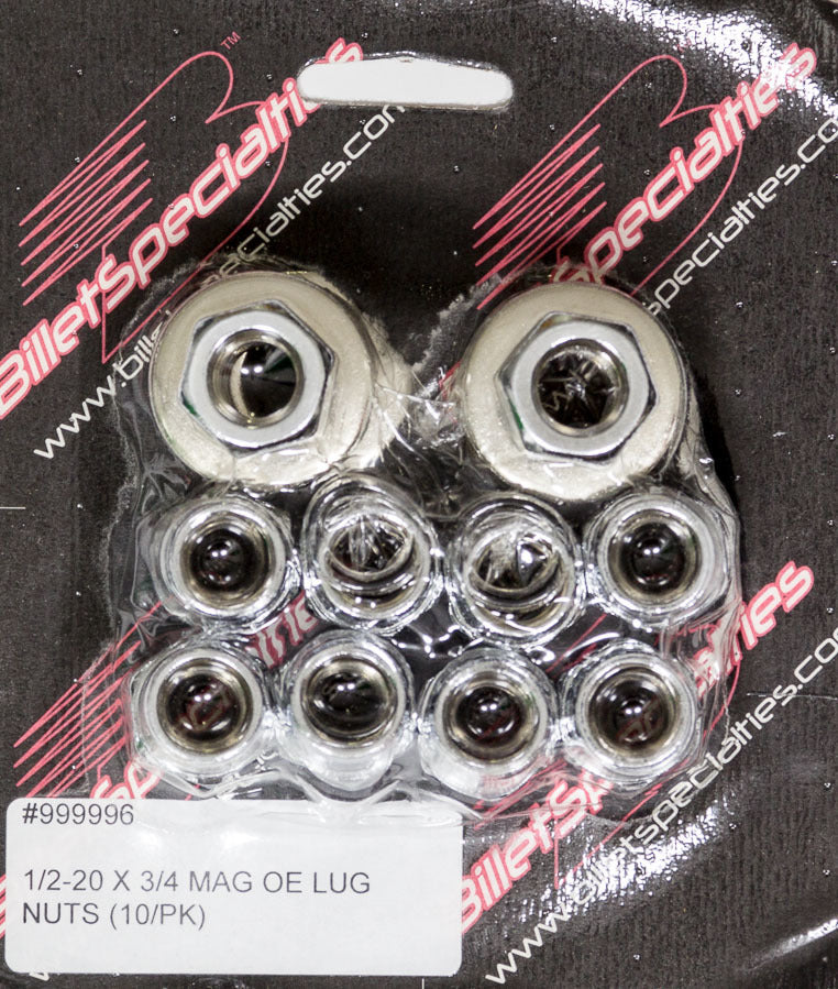 1/2-20 X 3/4 Mag Lug Nuts (10/PK)