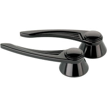 Load image into Gallery viewer, Black Door Handles Ball Milled GM/Ford 49-Up