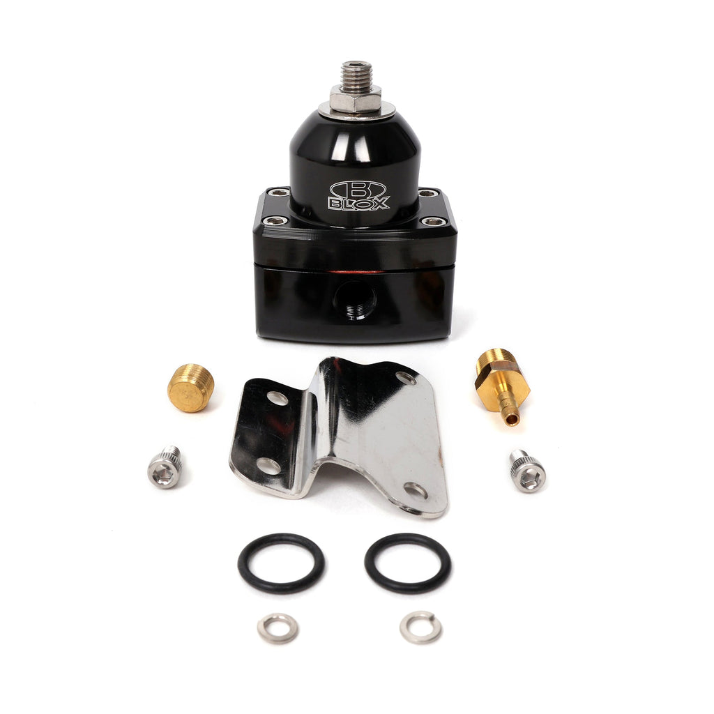 Blox Racing Competition Adjustable Fuel Pressure Regulator - 2-Port