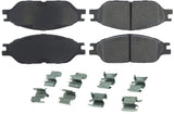 Posi-Quiet Semi-Metallic Brake Pads with Hardwar