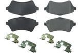 Posi-Quiet Semi-Metallic Brake Pads with Hardwar