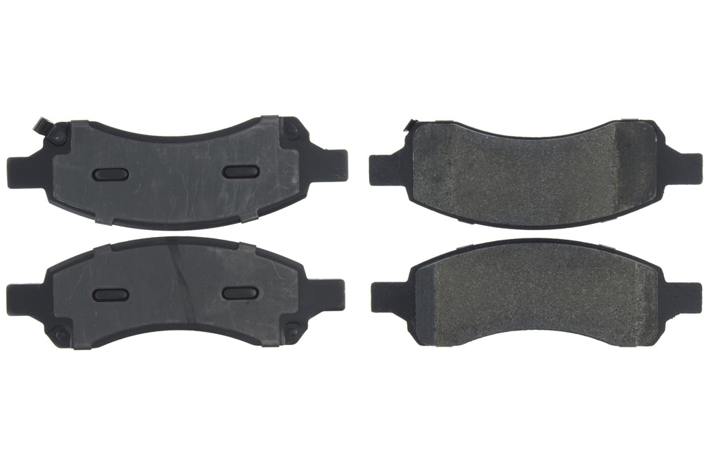 Posi-Quiet Semi-Metallic Brake Pads with Hardwar