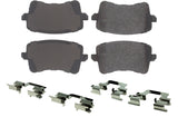 Posi-Quiet Semi-Metallic Brake Pads with Hardwar