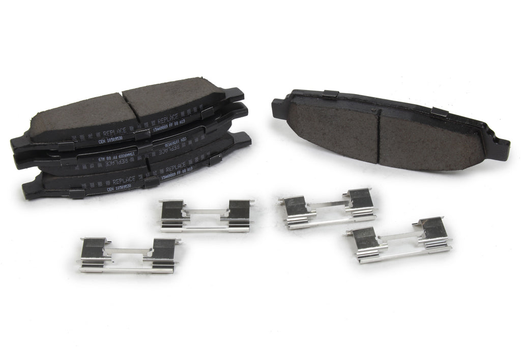 Posi-Quiet Ceramic Brake Pads with Shims and Har