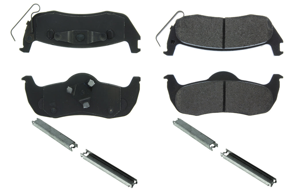 Posi-Quiet Extended Wear Brake Pads with Shims a