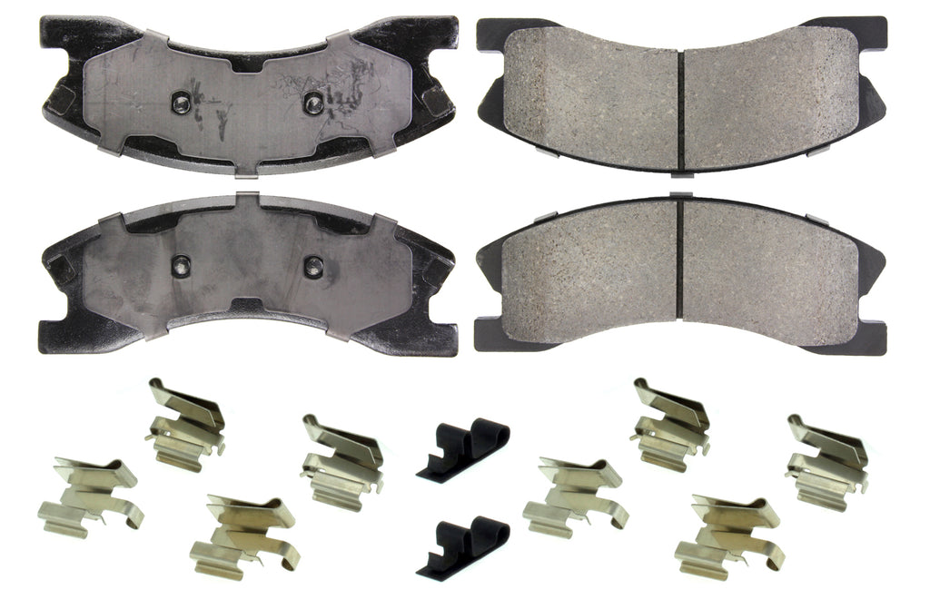 Fleet Performance Brake Pads with Hardware