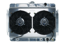 Load image into Gallery viewer, 64-65 Chevelle Radiator &amp; Dual 12in Fan Kit AT