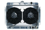 64-65 Chevelle Radiator & Dual 12in Fan Kit AT