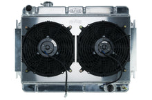 Load image into Gallery viewer, 66-67 Chevelle Radiator &amp; Dual 12in Fan Kit AT