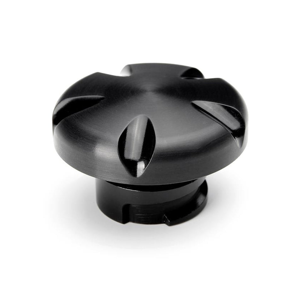 LS Engine Oil Cap Groove d Black