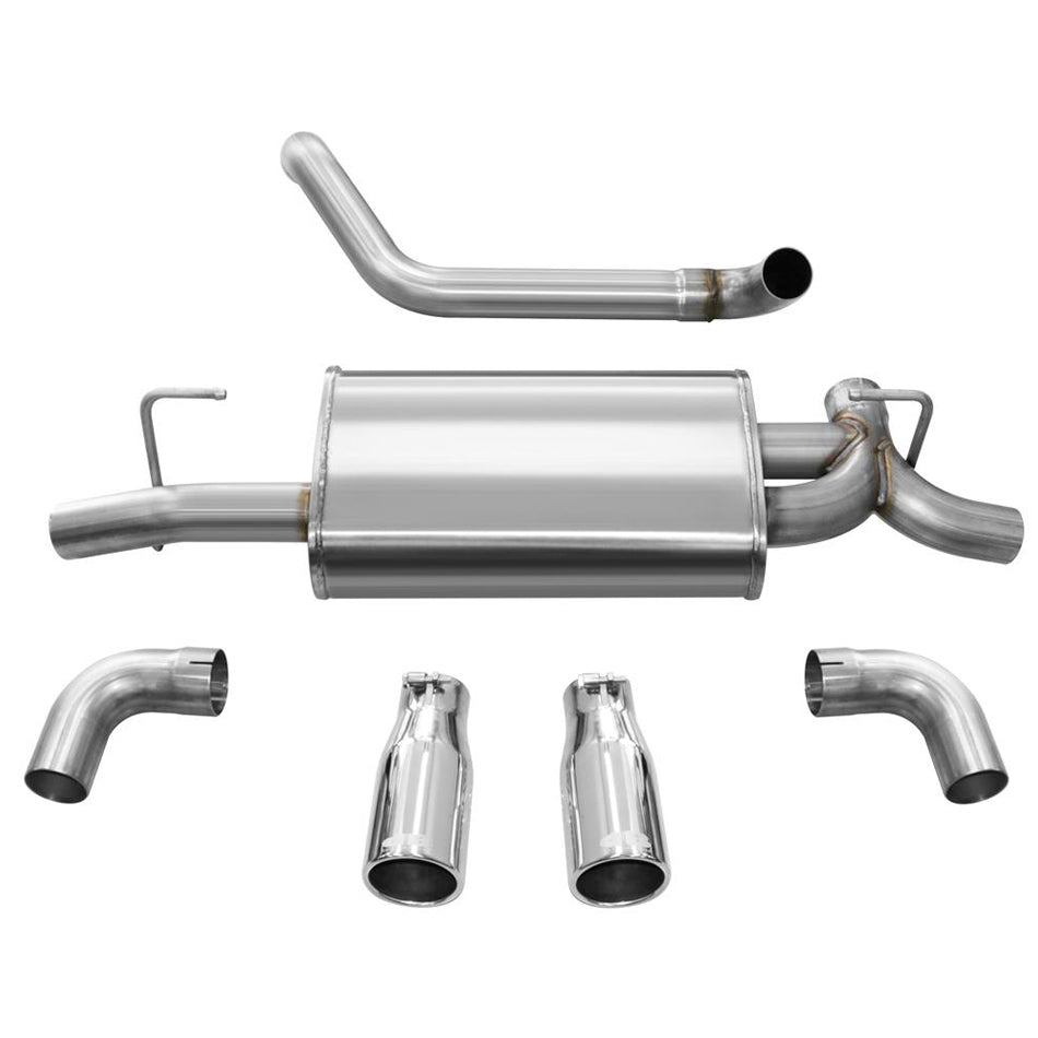 18-   Jeep JL 3.6L Axle Back Exhaust