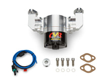 Load image into Gallery viewer, SBC Billet Alum Electric Water Pump Clear