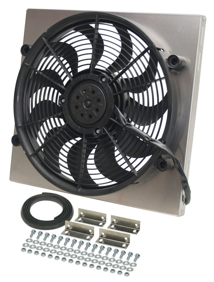 RAD Fan w/Alum Shroud Assembly