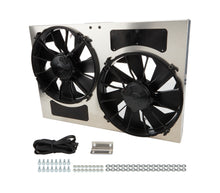 Load image into Gallery viewer, Dual RAD Fan w/Alum Shroud Assembly