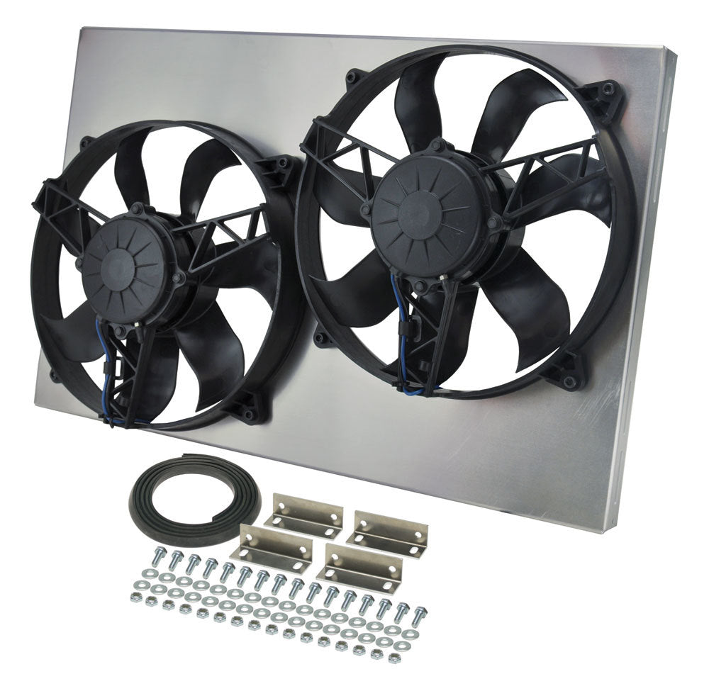 Dual RAD Fan w/Alum Shroud Assembly