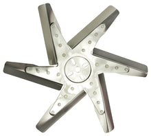 Load image into Gallery viewer, 17in Stainless Steel Flex Fan (Chrm Hub)