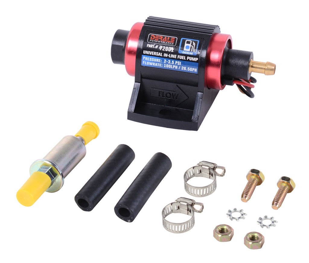 In-Line Fuel Pump 100LPH Gasoline