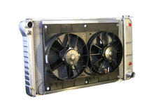 Load image into Gallery viewer, Radiator w/Fans Chevelle 68-72 Auto Trans Raw