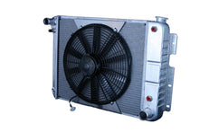 Load image into Gallery viewer, Radiator w/Fans Camaro 67-69 SBC Auto Trans Raw