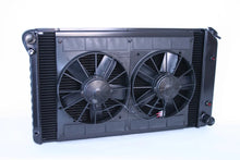 Load image into Gallery viewer, Radiator w/Fans Camaro 70-81 Auto Trans Black