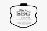 Redstuff Ceramic Low Dust Brake Pads