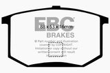 Greenstuff 2000 Series Sport Brake Pads;