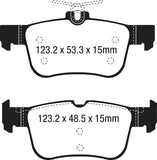 Redstuff Ceramic Low Dust Brake Pads