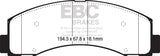 Truck/SUV Extra Duty Brake Pads