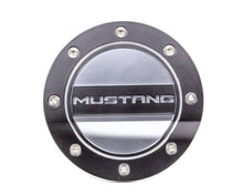 Load image into Gallery viewer, Fuel Door Mustang Black/ Silver 15-   Mustang