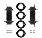 Door Jamb Wiring Boot Kit -Black Anodize Trim