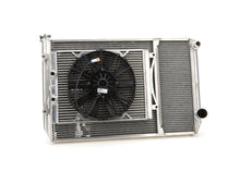 Load image into Gallery viewer, Radiator Dbl 29x18 W/Oil Cooler Fan w/ Fill Neck