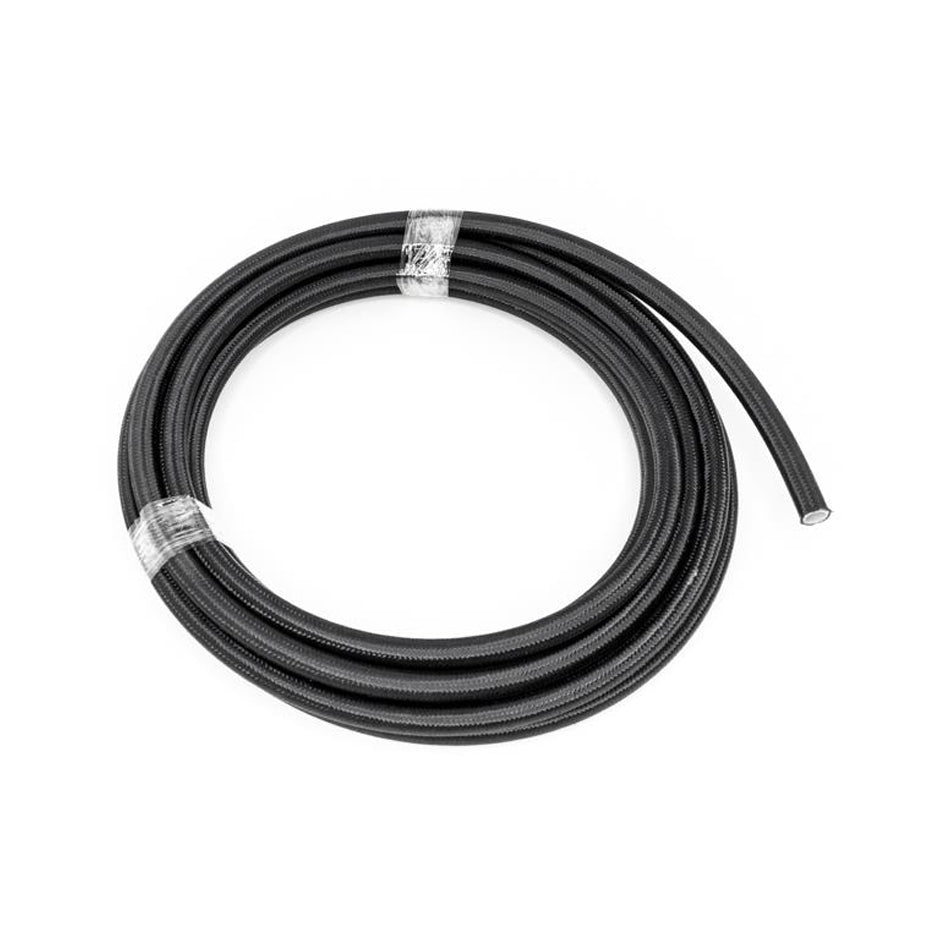 #6 Black Nylon Braided PTFE Hose  20 feet