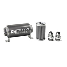 Load image into Gallery viewer, In-line Fuel Filter Kit 10an 100-Micron