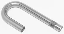 Load image into Gallery viewer, 2in Aluminized J-Bend Pipe 3.5 Radius 16 Gauge