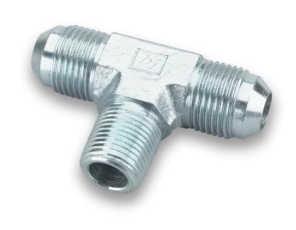 #3 to 1/8in. NPT Steel Tee Adapter