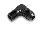 #6 Male to 3/8in NPT 90 Deg Ano-Tuff Adapter