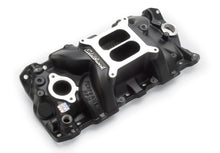 Load image into Gallery viewer, SBC Performer RPM Manifold - Black