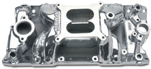 Load image into Gallery viewer, SBC Performer RPM A/G Manifold - Polished 7501